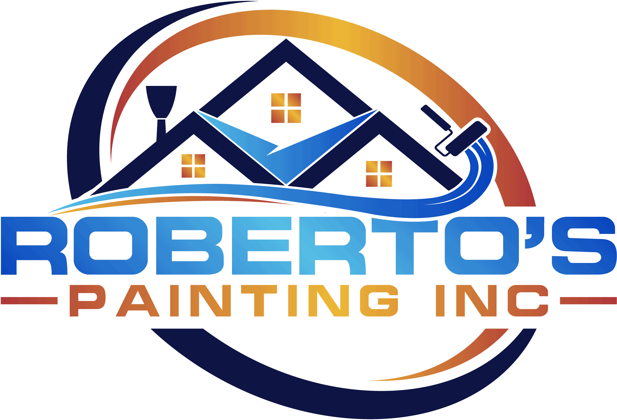 Roberto's Painting INC. Logo